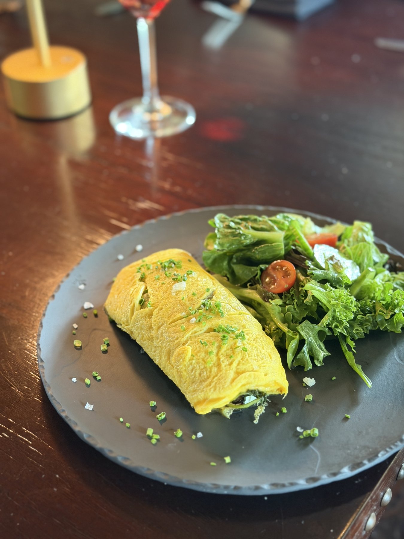French style omelette