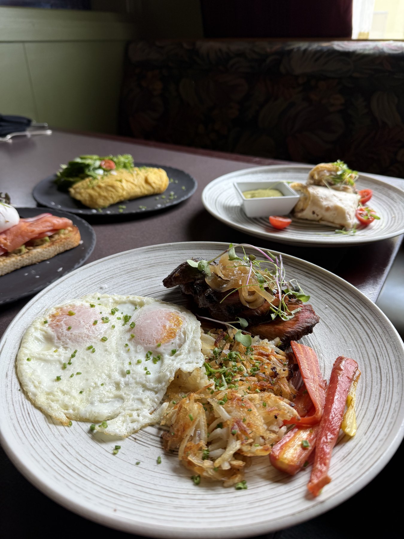 Brunch spread